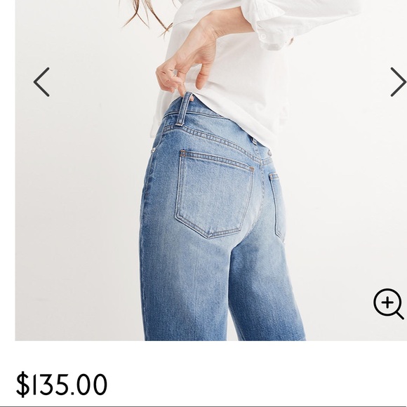 New❗️MADEWELL high rise Slim Crop Boyjean size 32 - Picture 2 of 6